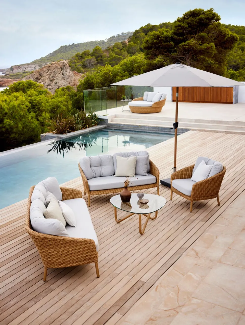 Ocean Large 3-Sits Soffa | Natural