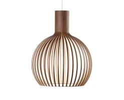 Octo small 4241 taklampa Valnöt