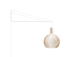 Octo 4240 taklampa Valnöt