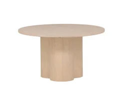 Olivia Soffbord Ø80 | Vitpigmenterad