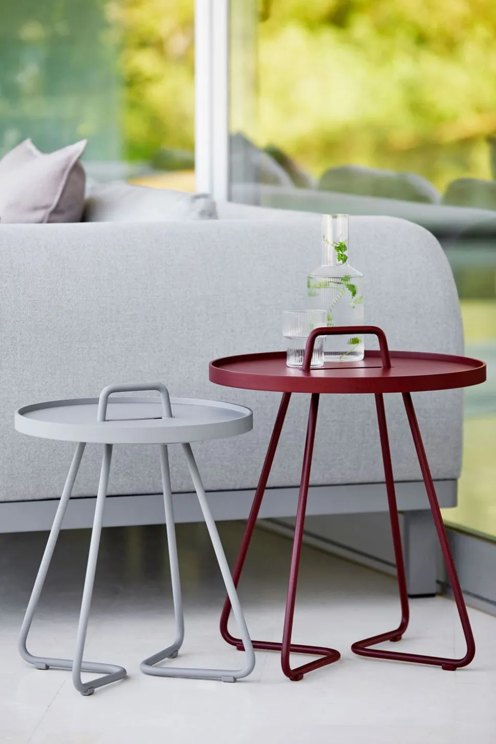 On-the-move Sidobord | Small | Black