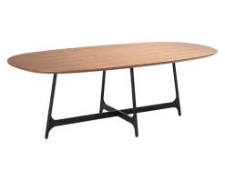 Ooid Matbord Ovalt | Valnöt