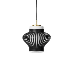 Opal Lamella Pendel Black