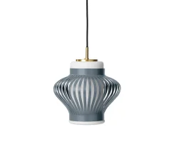 Opal Lamella Pendel Sky grey