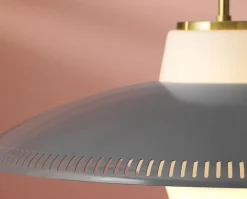 Opal Shade Pendel Black