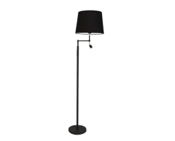 Orlando Golvlampa | Sandsvart / Svart