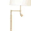Orlando Golvlampa | Vit / Krom