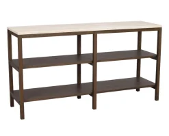 Orwel Avlastningsbord H75 | Brunlackad Ek