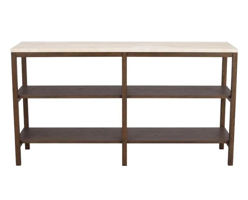 Orwel Avlastningsbord H75 | Brunlackad Ek