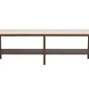 Orwel Avlastningsbord H45 | Brunlackad Ek