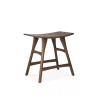 Osso Pall | Brunlackad Teak | Träsits