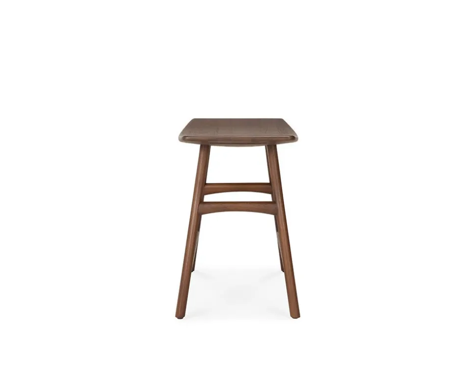 Osso Pall | Brunlackad Teak | Träsits