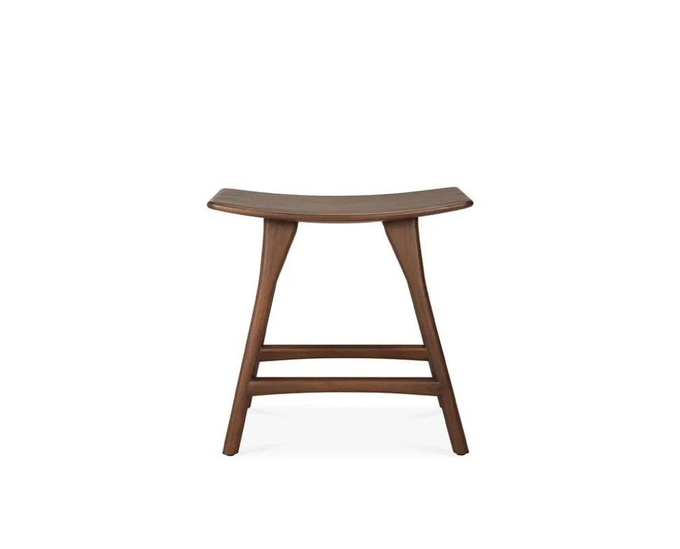 Osso Pall | Brunlackad Teak | Träsits
