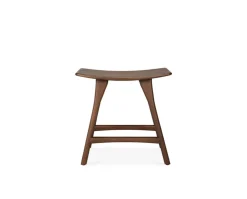 Osso Pall | Brunlackad Teak | Träsits