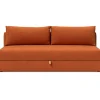 Osvald Bäddsoffa | 412 Esina Rust Orange