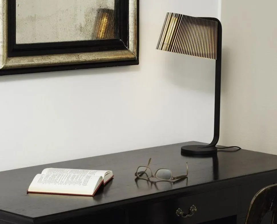 Owalo 7020 bordlampa Valnöt