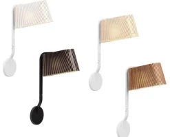 Owalo 7030 vägglampa Svart