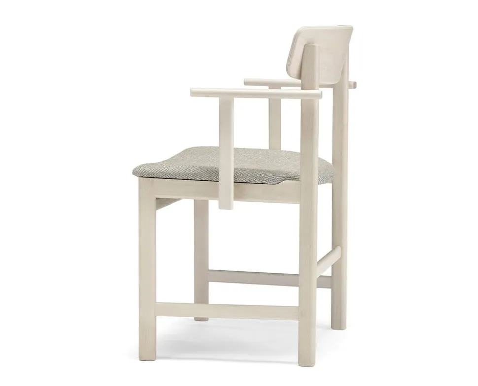 Pal Karmstol | Ljus Mattlackad Björk, Driftwood