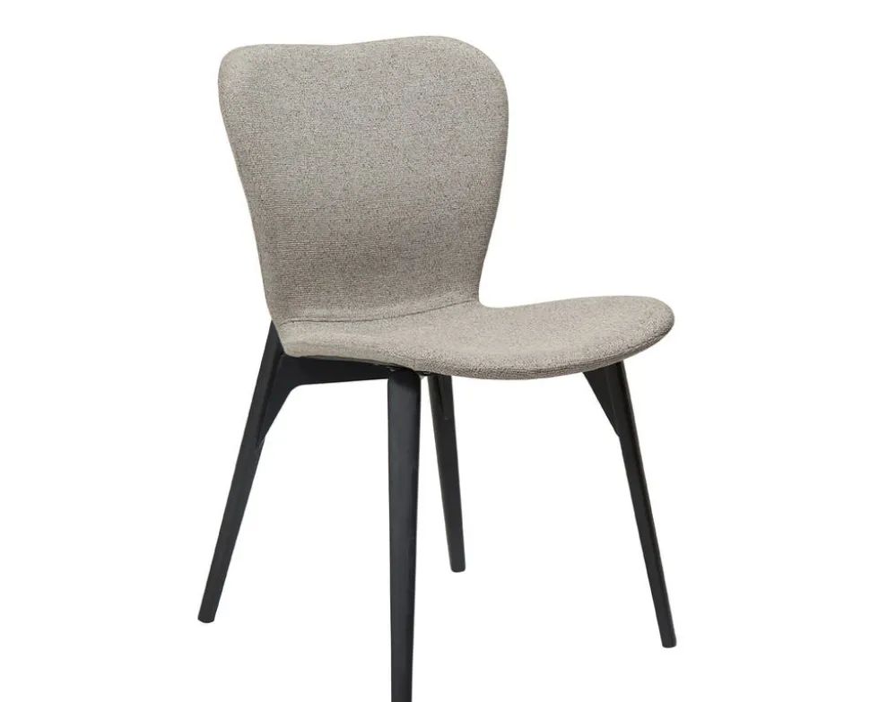 Paragon Stol | Pebble Earth Bouclé | Svartbetsad Ask