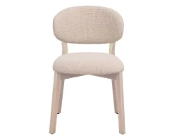 Patterson Stol | Beige/Vitpigmenterad Ek