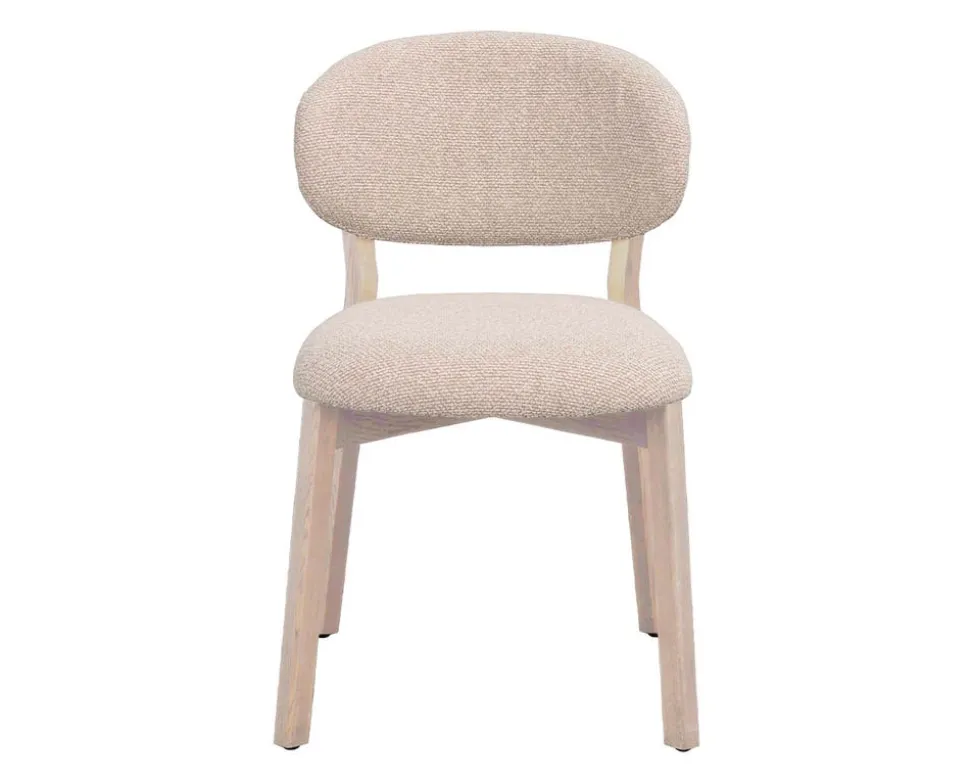 Patterson Stol | Beige/Vitpigmenterad Ek