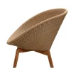 Peacock Loungefåtölj Teak | Light Natural