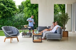 Peacock Loungefåtölj Teak | Light Natural