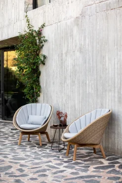 Peacock Loungefåtölj Teak | Light Natural