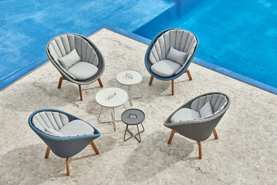 Peacock Loungefåtölj Teak | Light Natural
