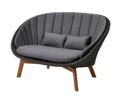 Peacock 2-sits Soffa | Dark Grey