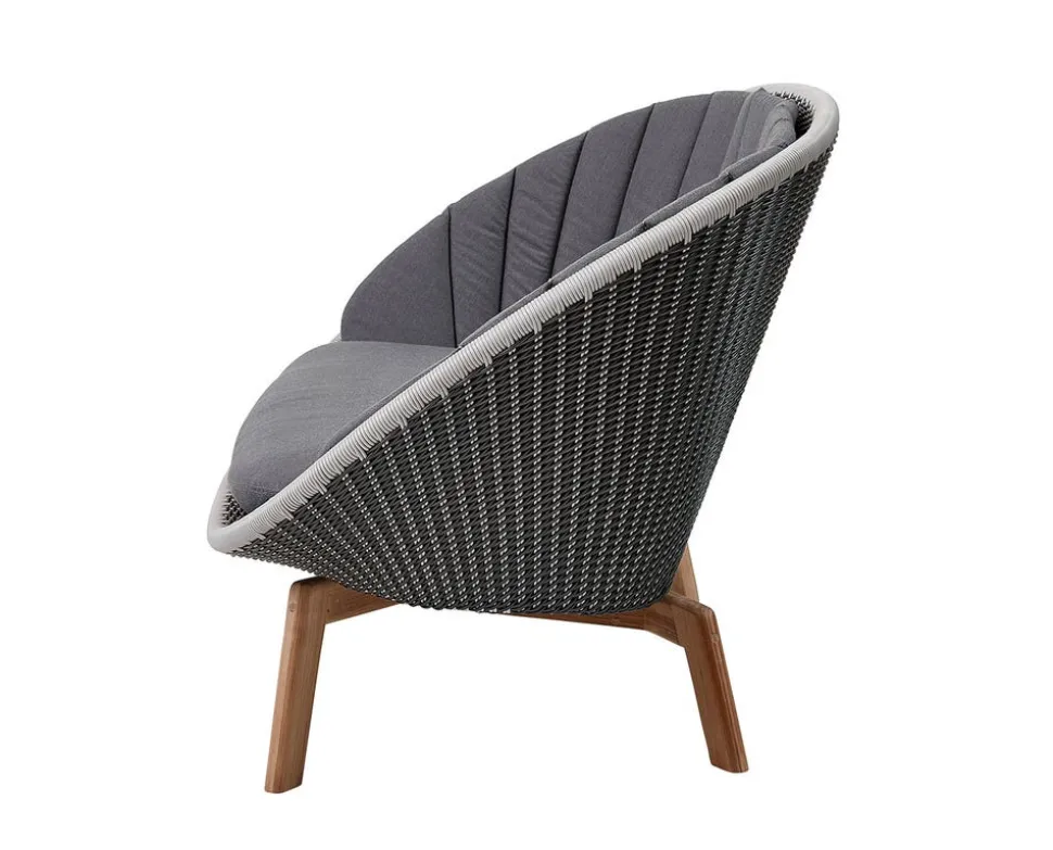 Peacock 2-sits Soffa | Grey/ Light Grey