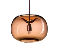 Pebble Taklampa Knubbig | Oxblod