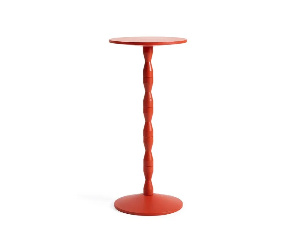 Pedestal Sidobord | Röd