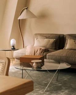 Pedrera Coffee Table Brass Semi Matt