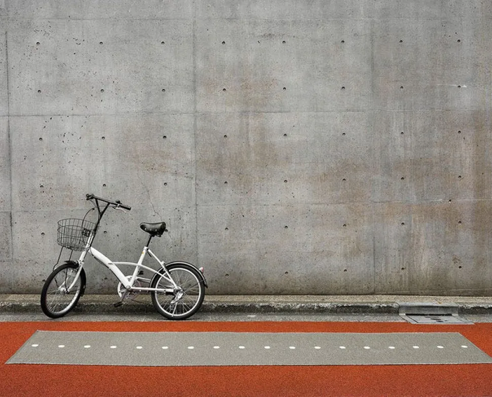 Peg gångmatta Dark Blue | Vanilla 70x140