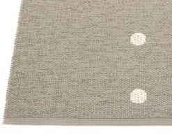 Peg gångmatta Dark Linen | Vanilla 70x140