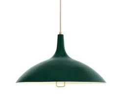 1965 Pendel | Mässing, Grön