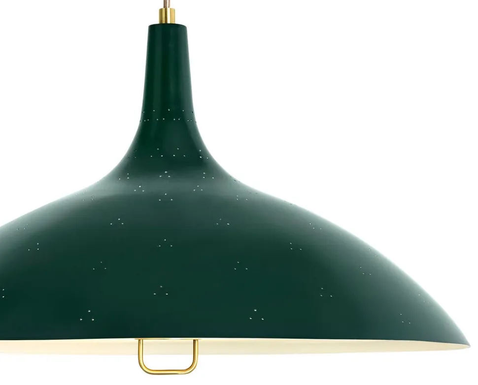 1965 Pendel | Mässing, Grön
