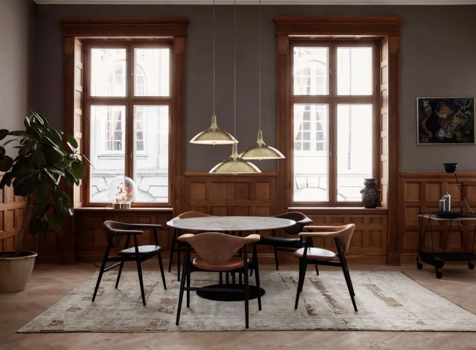 1965 Pendel | Mässing, Svart