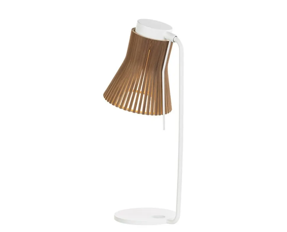 Petite 4620 bordlampa Valnöt