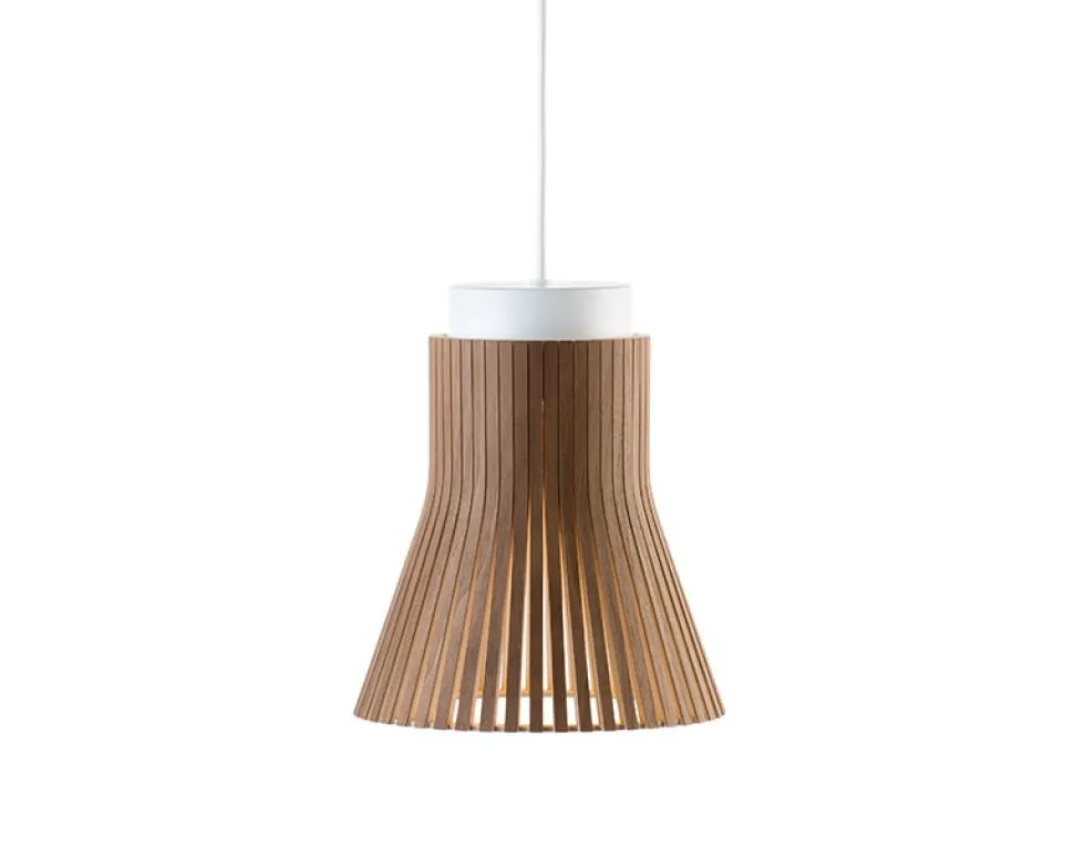 Petite 4600 taklampa Valnöt