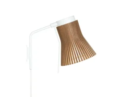 Petite 4630 vägglampa Valnöt