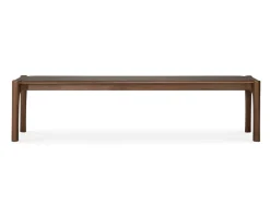 PI Bänk 186 | Brunlackad Teak