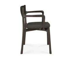 PI Karmstol | Mörkbrun Teak