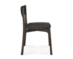 PI Stol | Mörkbrun Teak
