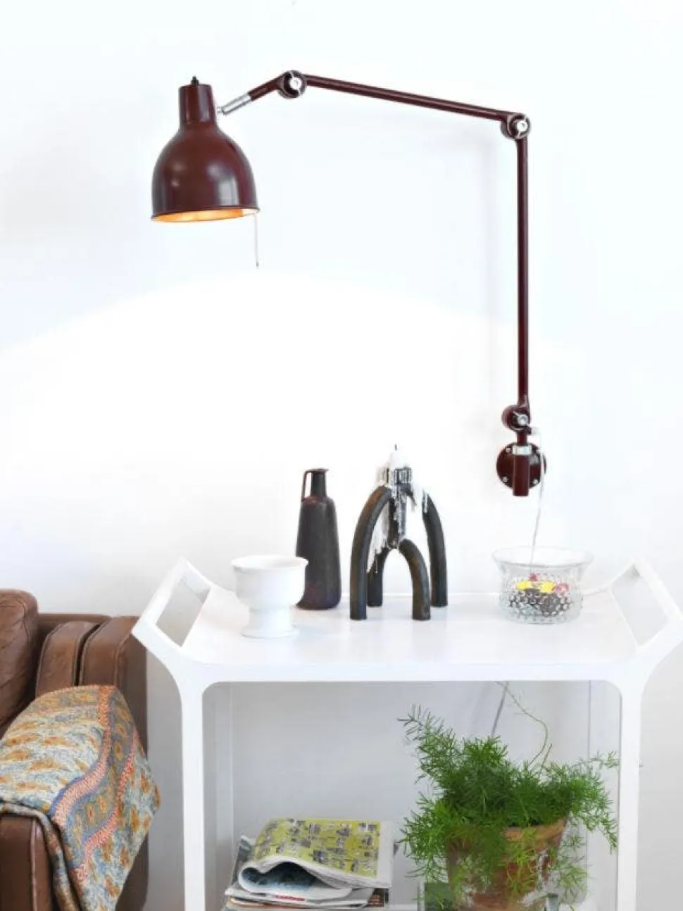 PJ70 Vägglampa Utvändig Kabel | Mattsvart