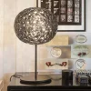 Planet bordslampa med pelare | Amber