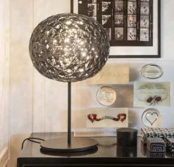 Planet bordslampa med pelare | Smoke