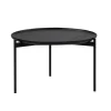 Plateau Soffbord Ø58 | Svartbetsad Ask