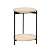 Plateau Soffbord Ø40 | Vitbetsad Ask